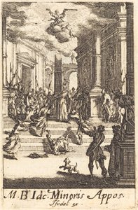 O Martírio de São Tiago Menor, c. 16341635. de Jacques Callot