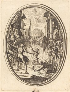O Martírio de São Lourenço de Jacques Callot