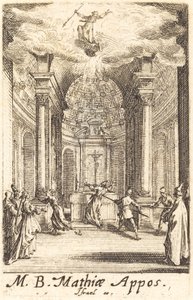 O Martírio de São Matias, c. 16341635. de Jacques Callot