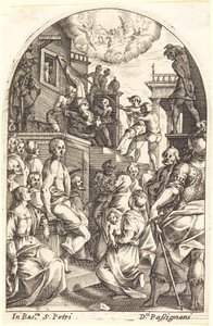 O Martírio de São Pedro de Jacques Callot