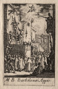 O Martírio dos Apóstolos: São Bartolomeu de Jacques Callot