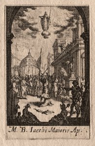O martírio dos apóstolos: São Tiago Maior. de Jacques Callot
