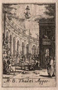 O Martírio dos Apóstolos: São Tadeu de Jacques Callot