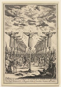 Os mártires do Japão de Jacques Callot