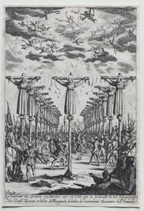 Os Mártires do Japão de Jacques Callot