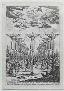 Os Mártires do Japão. de Jacques Callot