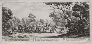 As misérias da guerra: prisão de malfeitores de Jacques Callot