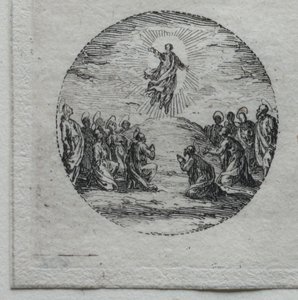 Os mistérios da paixão: a ressurreição. de Jacques Callot