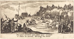 A pregação na cruz de Jacques Callot