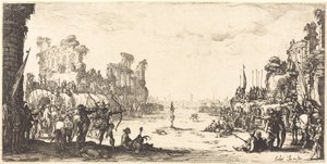 The Ordeal by Arrows Saint Sebastian, c. 16321633. de Jacques Callot