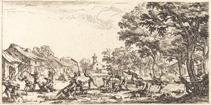 A vingança dos camponeses de Jacques Callot