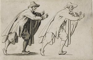 O Corredor, de Os Caprichos de Jacques Callot