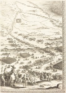 O Cerco de Breda [placa 6 de 6] de Jacques Callot