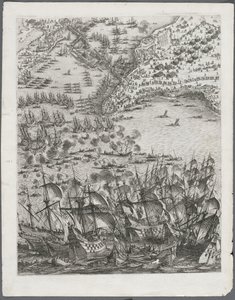 O Cerco de La Rochelle: Placa 11 de Jacques Callot