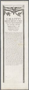 O cerco de La Rochelle: Placa 8 de Jacques Callot