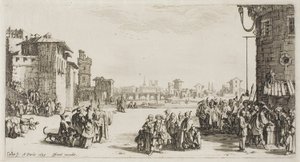 O mercado de escravos de Jacques Callot