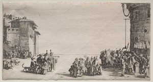 O mercado de escravos de Jacques Callot