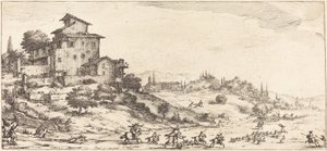 A caça ao veado de Jacques Callot