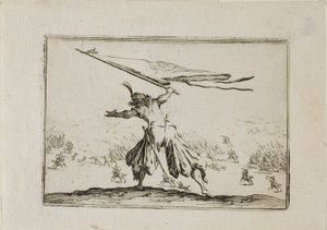 O Porta-estandarte, de Os Caprichos de Jacques Callot