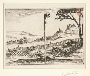 O Olho Vigilante - não. 2 da série de Jacques Callot