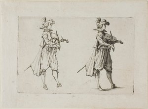 O Violinista, de Os Caprichos de Jacques Callot