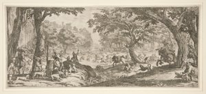 A grande caça de Jacques Callot