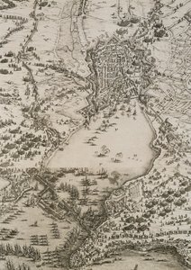 O cerco de La Rochelle ... de Jacques Callot