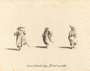 Três Cavalheiros de Jacques Callot