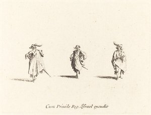 Três Cavalheiros de Jacques Callot