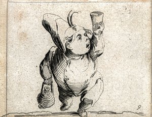 Varie Figure Gobbi ... (gravura) de Jacques Callot