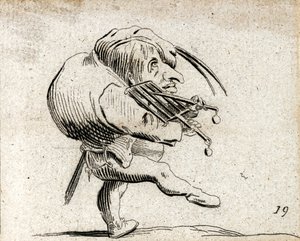 Varie Figure Gobbi ... (gravura) de Jacques Callot