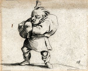 Varie Figure Gobbi ... (gravura) de Jacques Callot