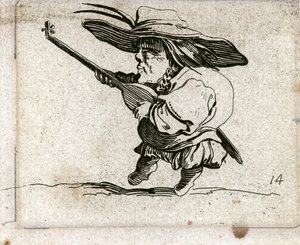 Varie Figure Gobbi ... (gravura) de Jacques Callot