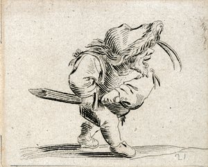 Varie Figure Gobbi ... (gravura) de Jacques Callot