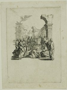 Lavar os pés, de A Pequena Paixão de Jacques Callot
