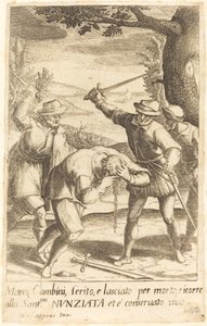 Marco Cambini de Jacques Callot after Donato Mascagni