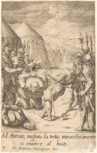 O Decapitado de Jacques Callot after Donato Mascagni