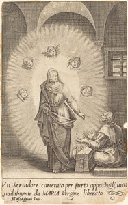 O servo entregue de Jacques Callot after Donato Mascagni