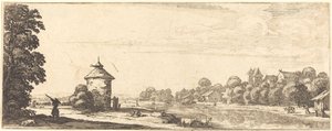 O Pombal de Jacques Callot or Follower of Jacques Callot