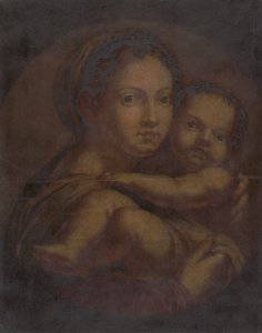 Virgem e Criança de Jacques Christophe Le Blon