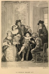 Le medecin malgre lui, de Molière de Jacques Edmond Leman