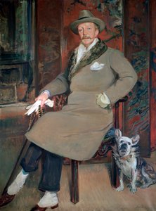 Paul Ernest Bonifácio, o Conde de Castellane, 1924 de Jacques Emile Blanche