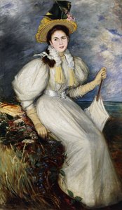 Retrato de uma jovem mulher, 1895