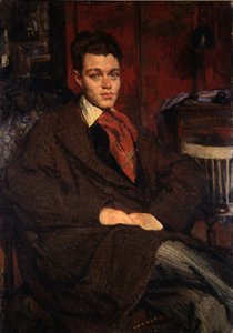 Rene Crevel por Jacques Emile (Jacques-Emile) Blanche (1861 - 1942). de Jacques Emile Blanche