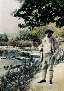 "Claude Monet, Giverny", 1905. de Jacques Ernest Bulloz