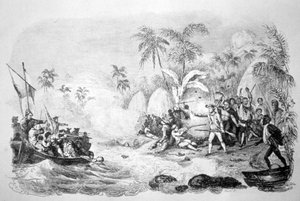 Morte do Capitão Cook, 1779 c1819