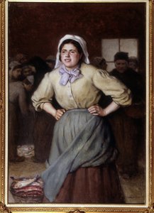 La cancalaise - Pintura de Jacques Eugene Feyen (1815-1908), n.d.