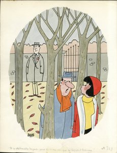 Dias de França, satírico a cores de Jacques Faizant