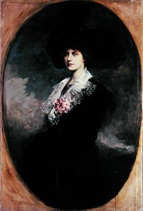 Retrato de uma mulher de Jacques Fernand Humbert