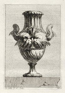 Conjunto de Vasos: Placa 10, 1746. de Jacques Francois Joseph Saly